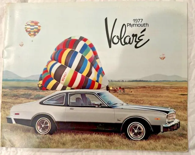 1977 Plymouth Volare Sales Brochure