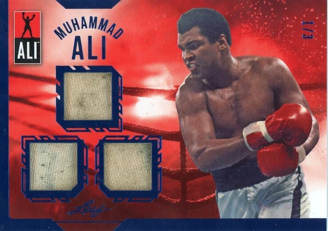 MUHAMMAD ALI 2024 Leaf Muhammad Ali Legacy Collection GU memorabilia # ...