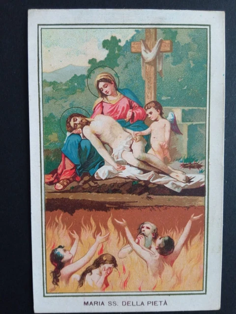 Santino -  Maria Ss. Della Pieta -  Mantegazza 1898