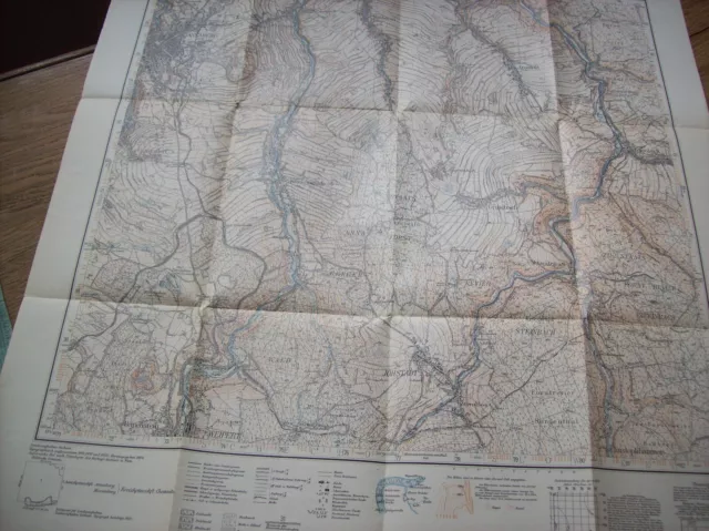 TK 25 Topographische Karte 1:25000 ANNABERG 139 Sächsische Aufnahme 1914 ff 1932