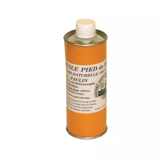 Auténtico Aceite De Buey 100% Pura- Natural Paulin 0.5L Nutre Cuero