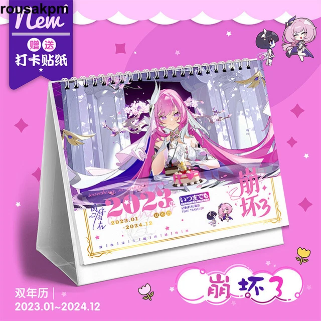 CHAINSAW MAN 2023 Desk Calendar Desktop Tabletop Schedule Calendar