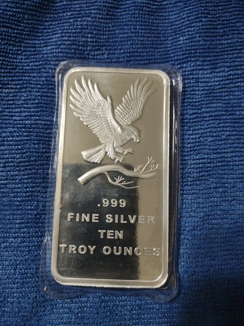 10 Oz Silver Bar - SILVERTOWNE