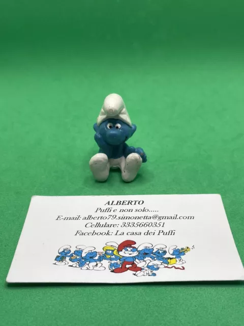 Puffi Smurfs Puffo Seduto Smurf Thinker 20027