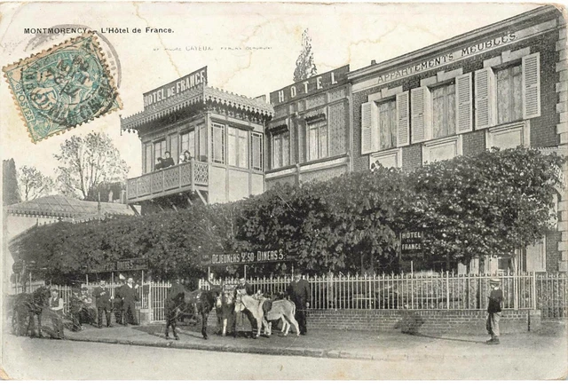 95 Montmorency #Mk33167 L Hotel De France