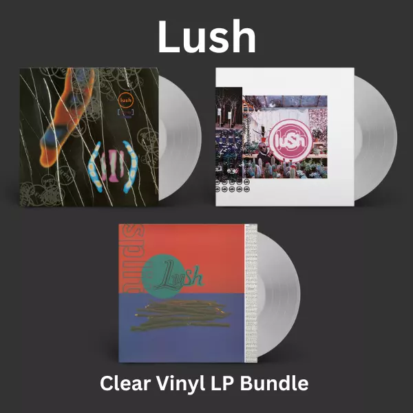 Lush Clear Vinyl LP Bundle Lovelife/Spooky/Split : 3 clear Vinyl LPs [New]