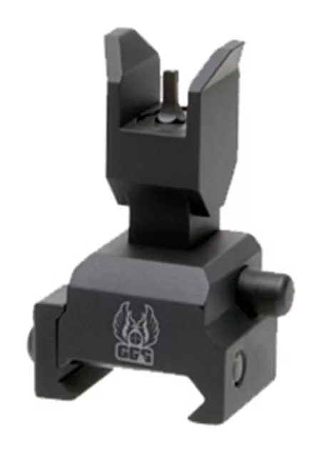 GG&G GGG-1393 Spring Actuated Flipup Front Sight Aluminum for Picatinny GGG1393