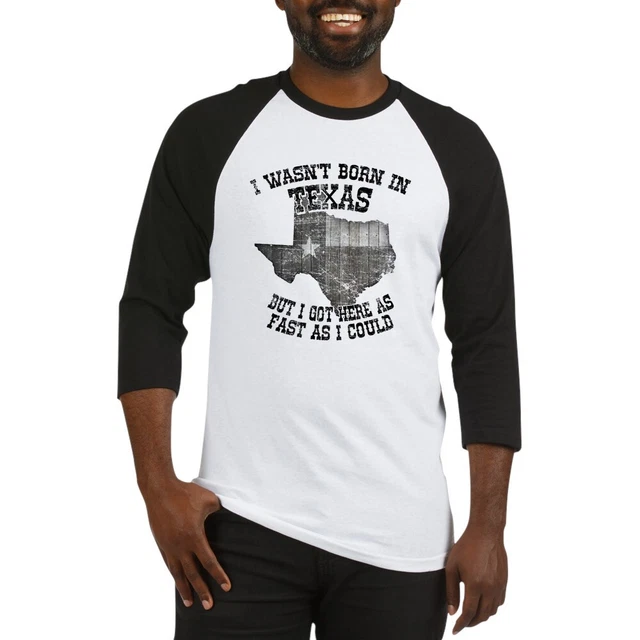 CafePress Texas Baseball Jersey Baseball Tee (652515163)