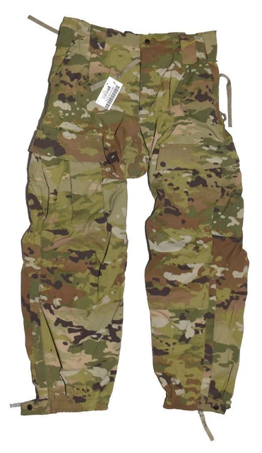 US Army ECWCS Gen 3 L5 Multicam OCP Soft Shell Cold Weather Pants - SMALL SHORT
