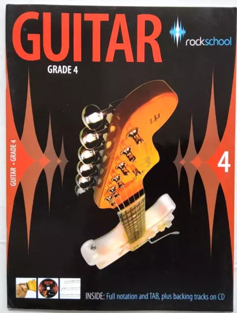 E-Gitarre Rockschule Klasse 4 Diplom Buch mit CD