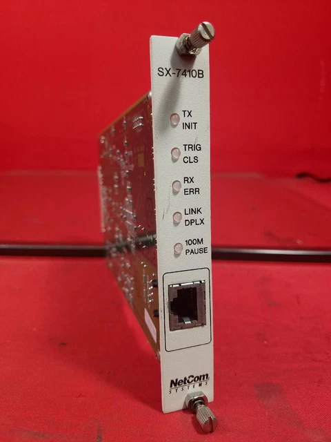Spirent SX7410B 10/100Base-TX Ethernet SmartCard