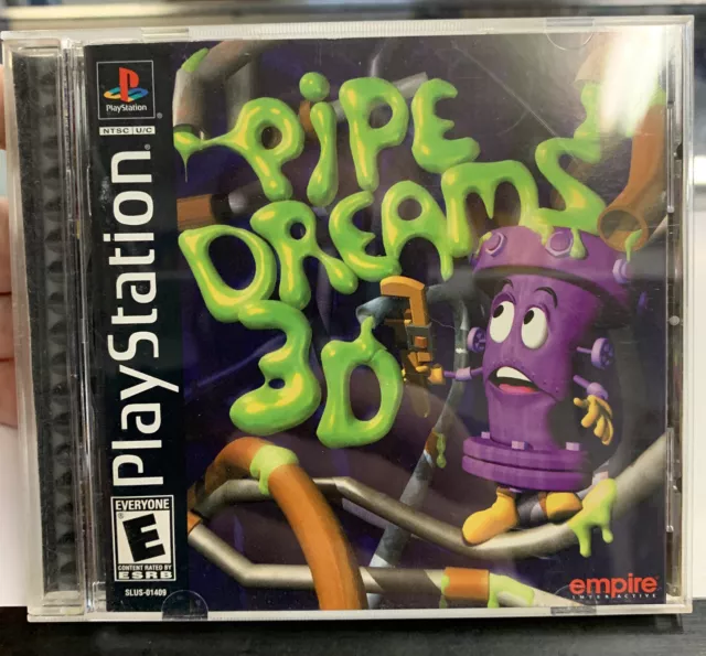 Pipe Dreams 3D (Sony PlayStation 1, 2001) PS1 - Complete