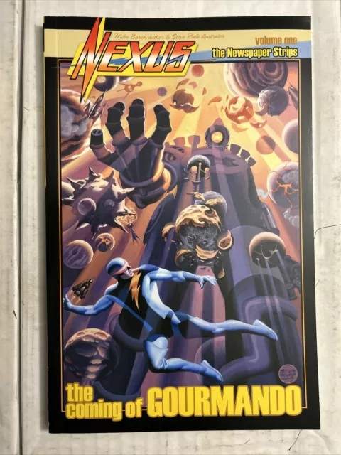Nexus Newspaper Strips Vol 1: The Coming of Gourmando TPB Steve Rude, Mike Baron