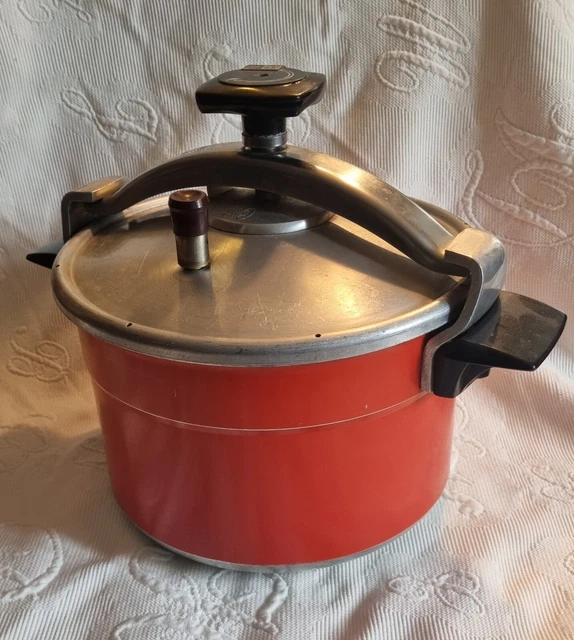 Micro Cocotte Minute Rouge - Autocuiseur Basse Pression Multifonction Pour Induction