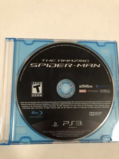 Videogame The Amazing Spider-man (PS3, ps3 games discs used