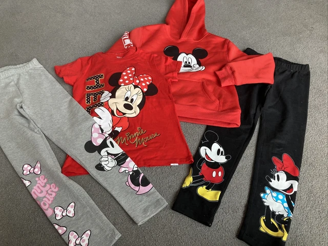 Pacchetto vestiti Disney Topolino/Minnie per ragazze - Età 4