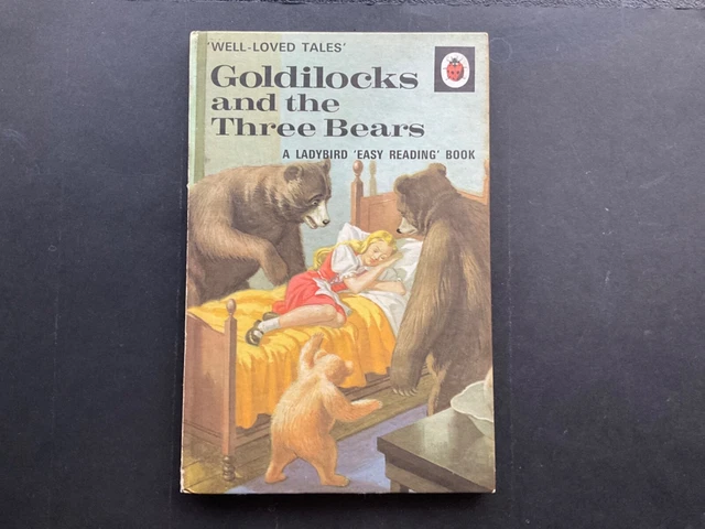 VINTAGE LADYBIRD BOOK Goldilocks And The Three Bears Well Loved Tales ...