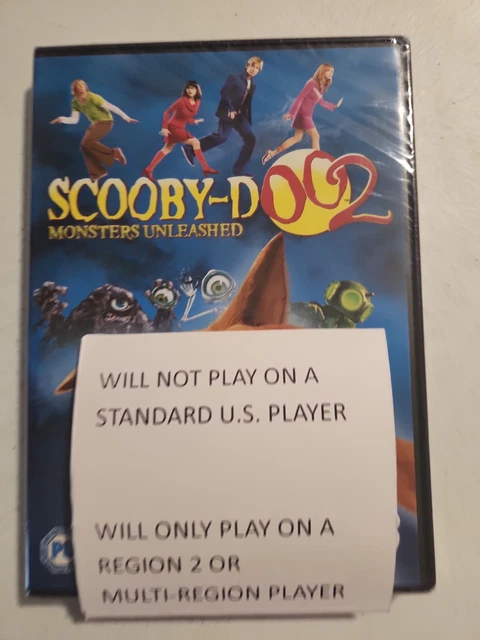 SCOOBY-DOO THE MOVIE + Scooby-Doo 2: Monsters Unleashed Dvd New ...