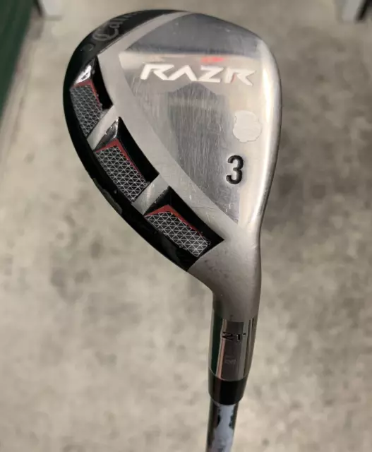 "Callaway RAZR 3 híbrido 21 grados loft para diestros grafito flexible regular 40,5"