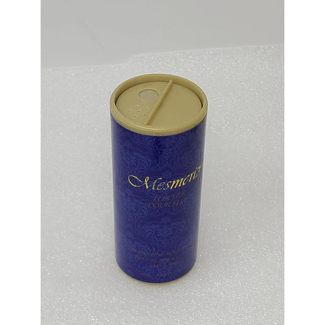 Polvo corporal brillante vintage para mujer Avon Mesmerize para ella