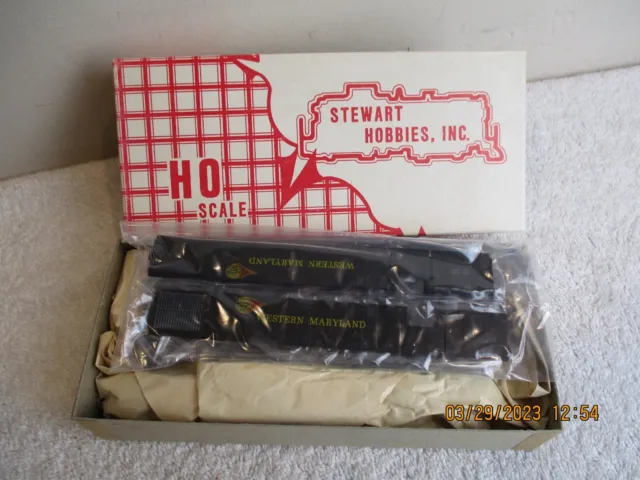 NEW-SEALED HO Stewart Hobbies RS3 POWERED WESTERN MARYLAND--LOT#R13-4579