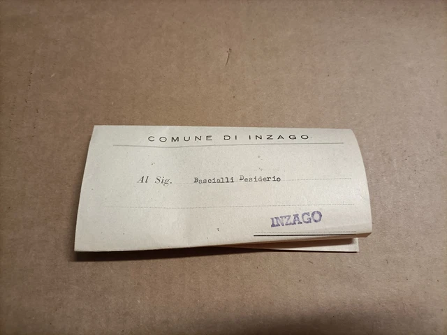 Documento - Comune Di Inzago - Piego
