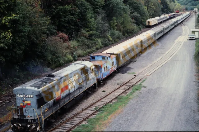 Vtg 1992 Train Slide 5771 Seaboard System Engine X8A039