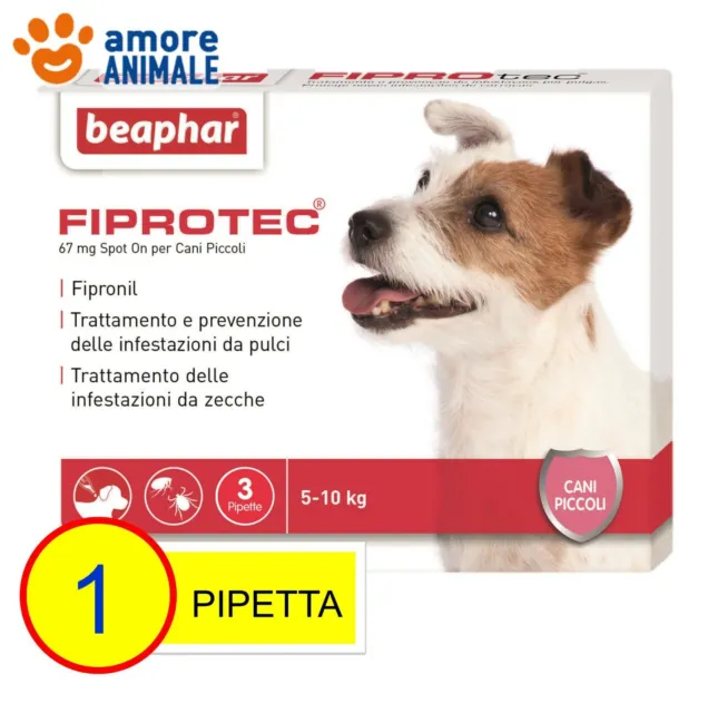 FIPROtec Combo, pipette anti pulci e anti zecche per cani