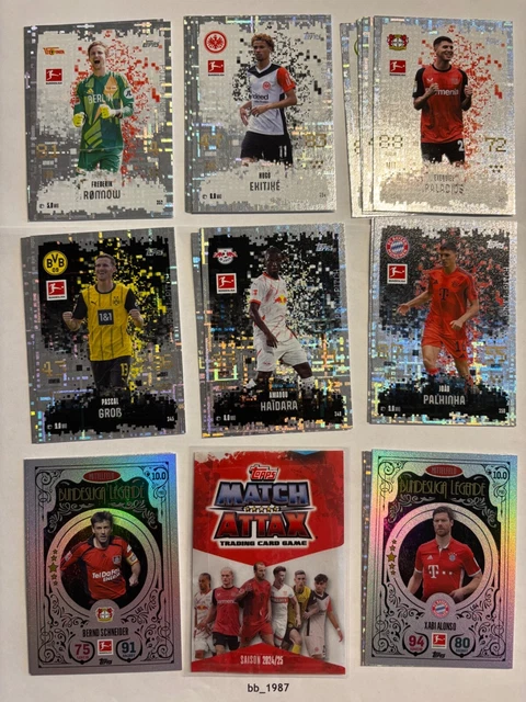 Topps Bundesliga Sticker 2024/2025 - Confezione 10 Bustine + 40 Custodie Esclusive Collect-it