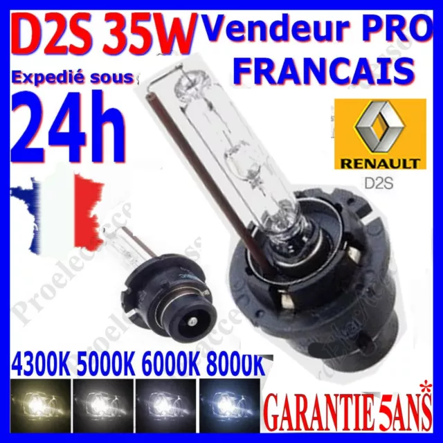 D2S Ampoule Xenon Lampe 35W Hid Phare 12V Feu Pour Renault Laguna 2 Ii Bg Kg