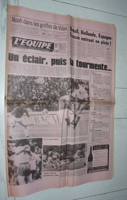 FRANCE FOOT 2 N°14 30 Juin 1978 Mundial Argentina 78 Argentine Champion EUR 19,99 - FR