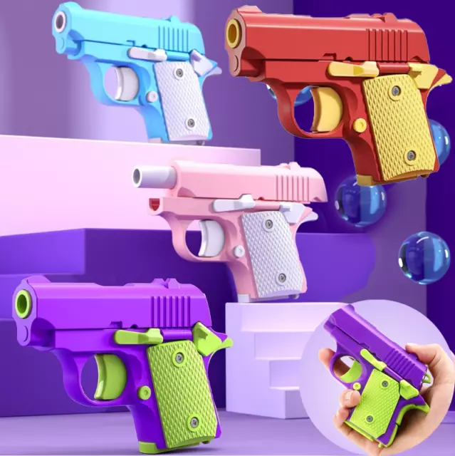 FIDGET TOY GUNS Turnip Toy Guns 3D Gravity Guns Toys Sensory Toys Gifts Hot  U5 $8.35 - PicClick AU
