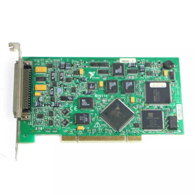 Used National Instruments PCI-6014 NI DAQ Card, Multifunction, Analog Input