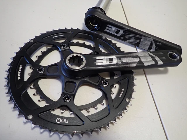 ROTOR 3D クランクセット 36T/52T 172.5mm