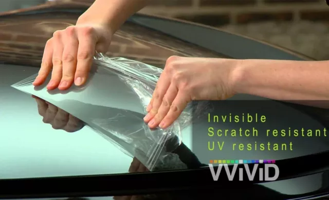 VViViD Clear Bra Paint Protection Bulk Vinyl Wrap Film 12" x 60" Including 3M.CA