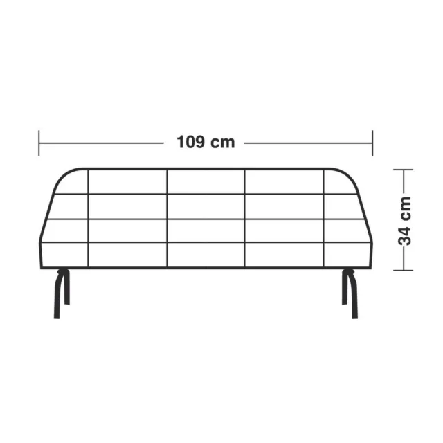 GRIGLIA DIVISORIA PER AUTO CANI SEPARATORE RETE TRASPORTO ANIMALI 34x109 CM