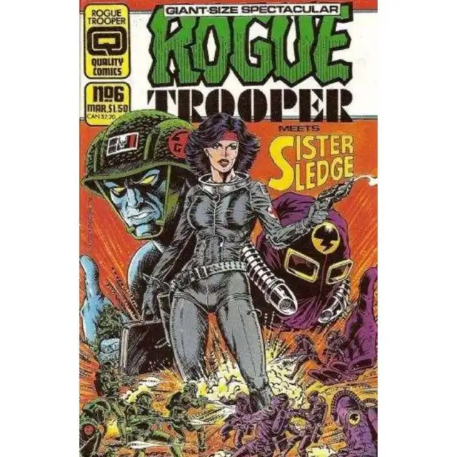 Rogue Trooper (1986 series) #6 in Fine minus condition. Quality comics [o!