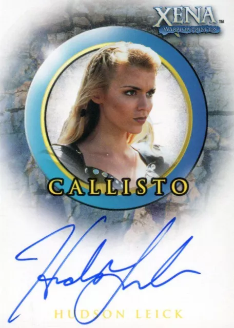 Xena Season Six Hudson Leick as Callisto Autograph Card A7