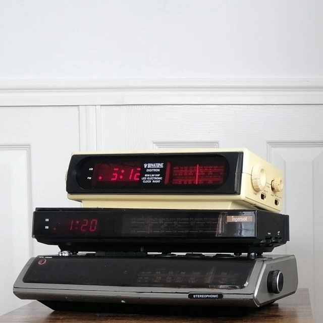 Binatone / Ingersoll / York / Retro / Electronic / Bundle / Radio Clock Job Lot Binatone / Ingersoll / York / Retro / Electronic / Bundle / Radio Clock Job Lot