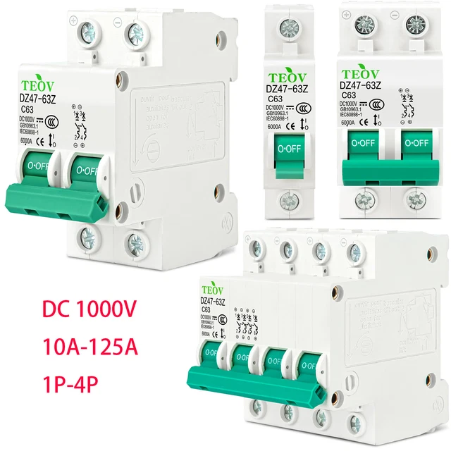 Hauptschalter Leistungstrenner 125A 2-polig – 230/400V, 50Hz, IP20, Für Sichere Abschaltung In Elektroanlagen