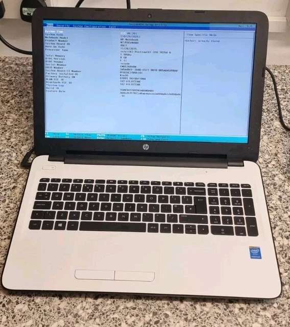 HP 15-AC120NA Intel Pentium 3825U 8GB Laptop