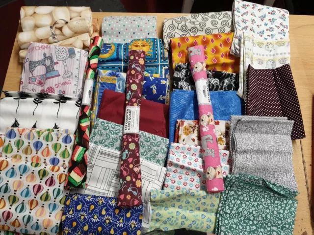 Sale!! Various Fat Quarters At Reduced Prices! - 100% Cotton