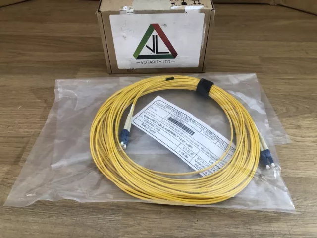 OEM LC-LC 20 Metres Fibre Optic Cable NEW 20M LC-LC Fibre Optic Cable- Inc VAT