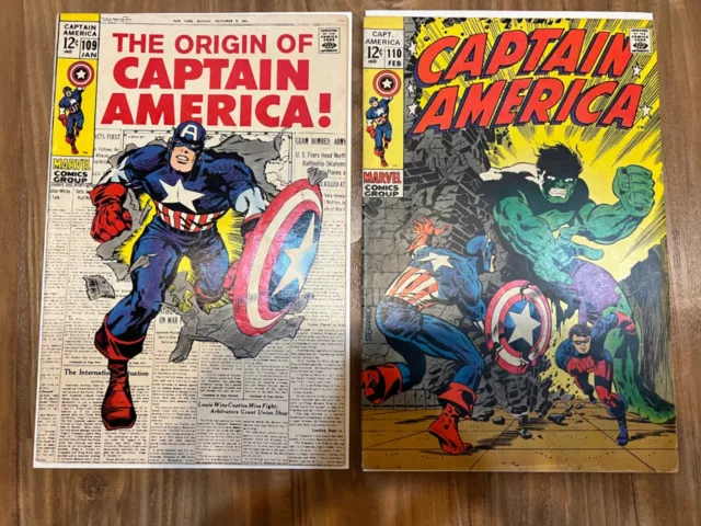 Captain America 109,110,111,112,113 Annual 1, Jim Steranko, First Madame Hydra