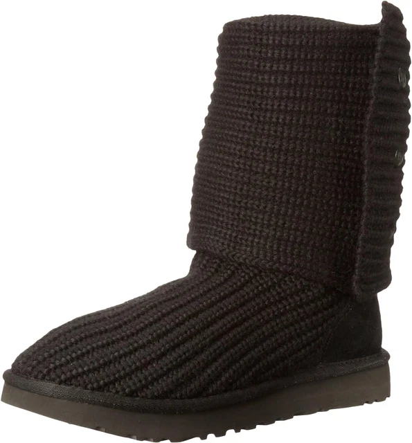 UGG Women's Classic Cardy 6, Black