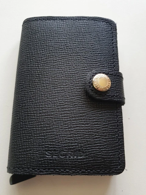 Portafoglio Donna In Pelle Sintetica Con RFID - Grande Capacità Per 15 Carte - Chiusura A Bottone E Cerniera - Foto 2