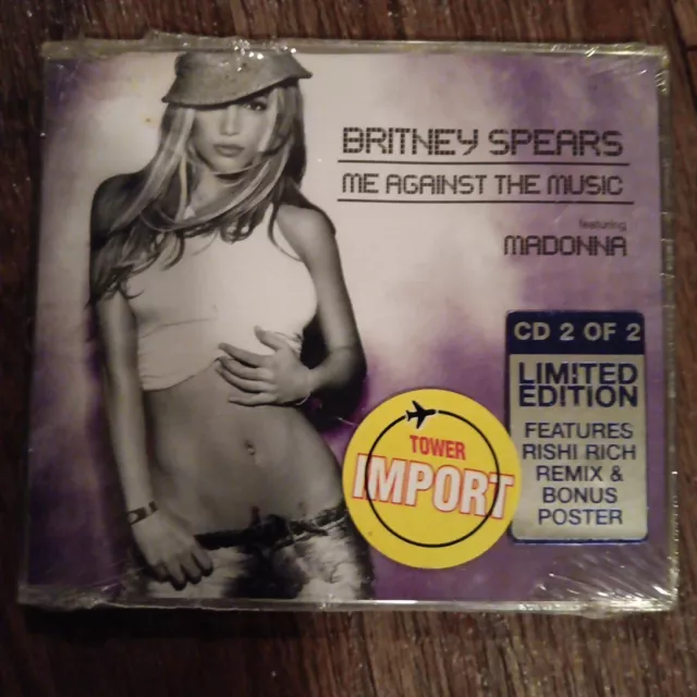 Britney Spears Me Against The Music CD Maxi AUATRIALA IMPORT. THERES MORE POSTED