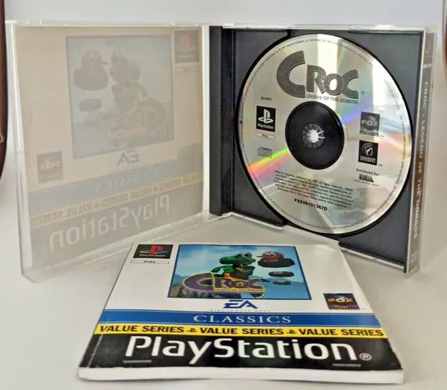 PS1-Croc Legend of the Gobbos-Sony-Playstation-Tested