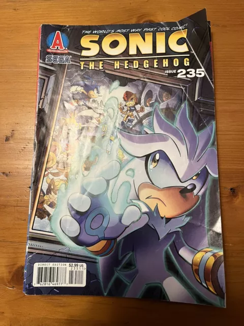 SONIC The HEDGEHOG Comic Book Issue #239 September 2012 AMY ROSE Bagged NM