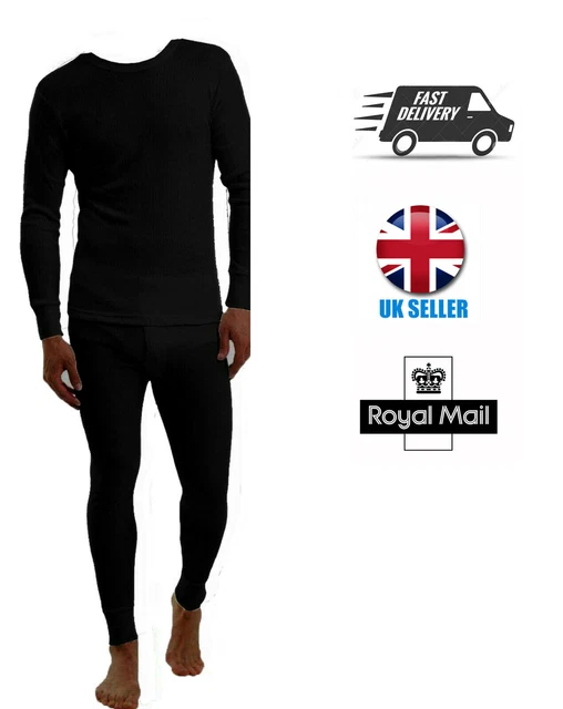 Thermo Base Layer Unterwäsche Anzug Set Größe Small (Brust 35-37"") (Taille 31-32""),